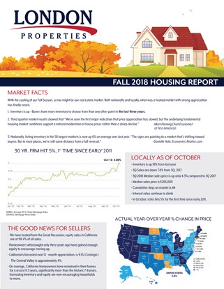 2018 Fall Housing Report